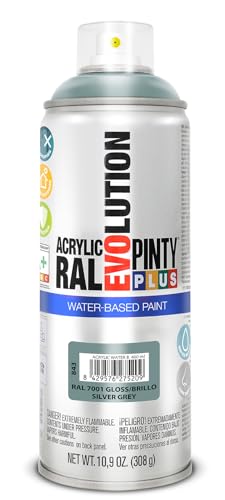 PINTYPLUS PINTURA EN SPRAY EVOLUTION WATER-BASED 520CC RAL7001 GRIS PLATA PINTYPLUS PINTURA EN SPRAY EVOLUTION WATER-BASED 520CC RAL7001 GRIS PLATA von PINTY PLUS