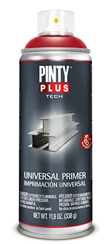 Pinty Plus Grundierung für Eisen, Spray, 400 ml, Rot von PINTY PLUS