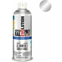 Jardibricodeco - PintyPlus Evolution Farbe auf Wasserbasis – ral 9006 Aluminiumweiß Metallic 520 cc von JARDIBRICODECO