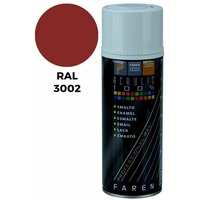 Faren - PintyPlus Evolution Sprühfarbe ral 3002 Karminrot 520 ml von FAREN