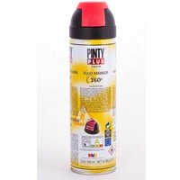 Sprühfarbe PintyPlus Tech Marker 360° Rot 650cc T107 von PINTY PLUS