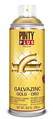 PINTYPLUS TECH PINTURA EN SPRAY GALVAZINC 520CC ORO BRILLO G151 von PINTY PLUS