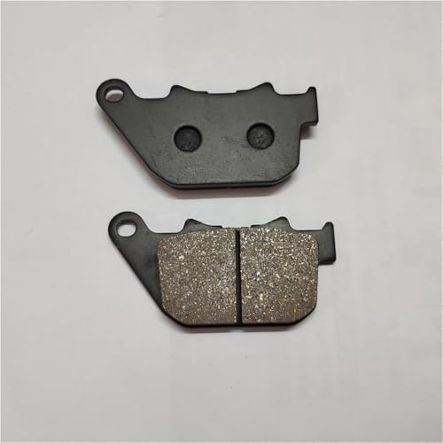 Für Har&ley XL883N XL883R XL883L XL1200 2004-2013 Motorrad Vorne Oder Hinten Bremsbeläge Disc Bremsbeläge Teile(Rückseite) von PIOYERG