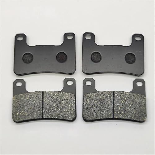 Für K&awasaki Z1000 2010-2021 ZX10R 2008-2010 Motorrad Vorne Oder Hinten Bremsbeläge Disc Bremsbeläge Teile(Vorderseite) von PIOYERG
