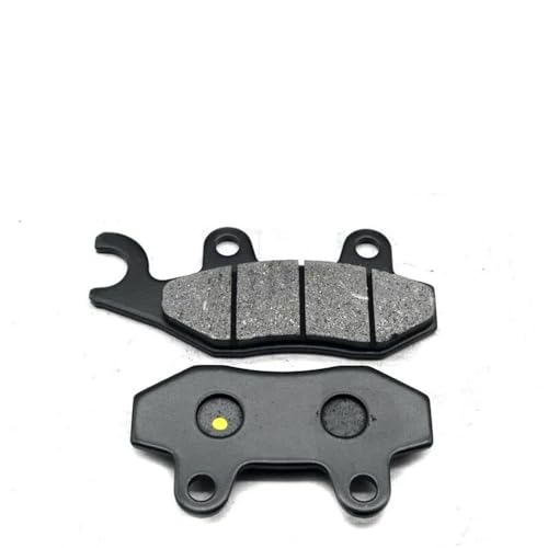 Für Suzuki AN250SK 2008-2009 AN250SS 2008-2017 AN250SU 2009-2016 AN250Z 2007-2016 Motorrad Vorne Und Hinten Bremsbeläge Disc Bremsbelag Teile(Vorderseite) von PIOYERG