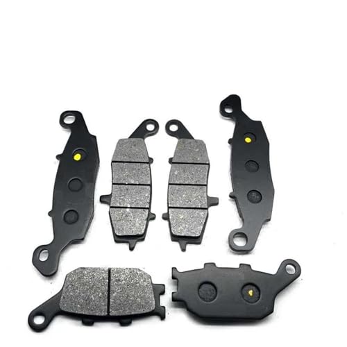 Für Suzuki DL650 V-Strom 650 ABS Abenteuer DL1000 V-Strom 1000 Abenteuer 2012-2013 Motorrad Vorne Und Hinten Bremsbeläge Disc Bremsbelag Teile(Vorderseite und Rückseite) von PIOYERG