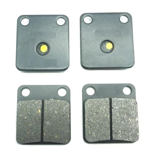 Für Yama&ha YFM400A 2WD YFM400FA 2000-2001 YFM400FA 2004-2006 YFM400FAH 2000-2003/2005-2006 Motorrad Vorne Oder Hinten Bremsbeläge Disc Teile(Vorderseite) von PIOYERG