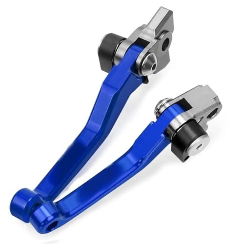 Kompatibel Für 150 XC 150XC 2016–2023 2019 2020 2021 2022 CNC Dirt Bike Pivot Faltbare Bremskupplungshebel Lenkergriffgriffe(Blau) von PIOYERG