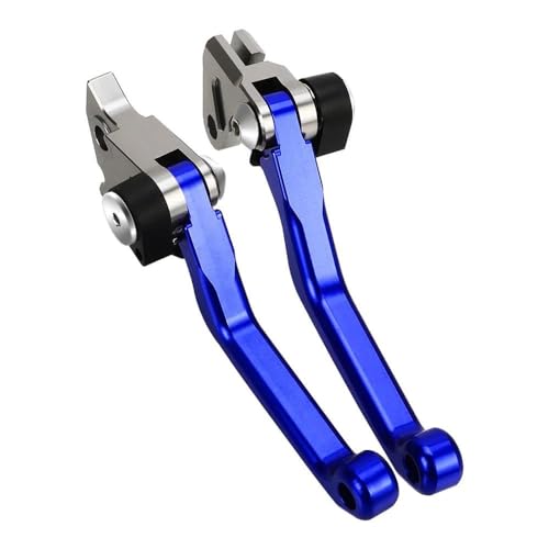 Kompatibel Für 250SXF XCF XCW 2014-2023 2020 2021 2022 CNC Dirt Bike Pivot Faltbare Bremse Kupplung Hebel Lenker Griffe(Blau) von PIOYERG