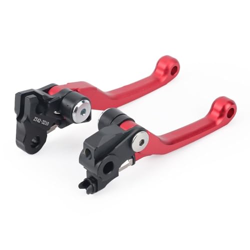 Kompatibel Für CRF250L CRF250L RALLY 2021-2022 CRF300L CRF300L RALLY 2021-2023 Off-Road-Motorrad Verlängerter Bremsgriff Bremshebel Kupplungshebel(Rot) von PIOYERG