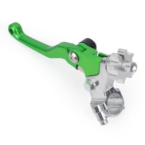 Kompatibel Für YZ80 1974-2001 YZ85 2002-2023 YZ125 1974-2023 YZ85LW 2020-2023 Motorrad Kupplungshebel Sitz Klappbarer Kupplungsgriff Bremsgriff(Grün) von PIOYERG