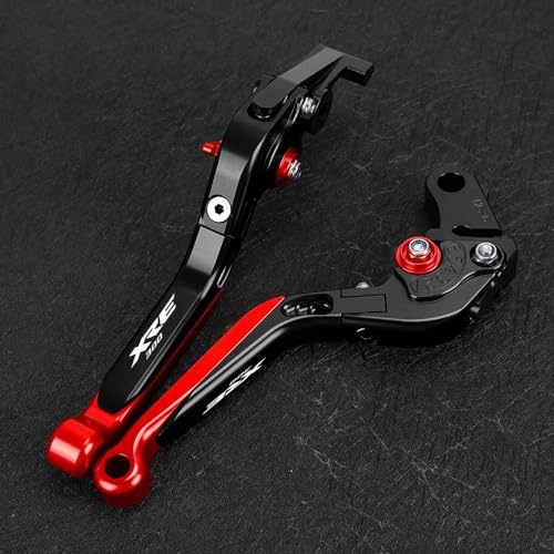 Kompatibel Motorrad Einstellbare Bremse Kupplung Hebel Lenker Griff Griffe Für XRE 300 XRE300 XRE-300 2022 2023 2024(3) von PIOYERG