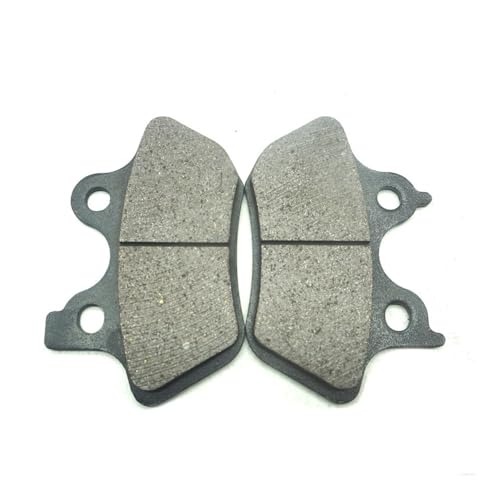 PIOYERG Für Har&Ley Davi&dson XLH1200 XL1200C 2000-2003 XLH883C Sportster Custom 883 2000-2001 Motorrad Halbmetall Bremsbeläge Vorne Und Hinten Kompatible Teile(Rückseite) von PIOYERG