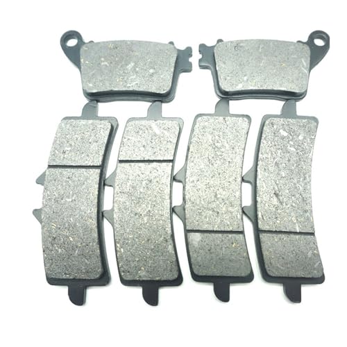 PIOYERG Für Hon&da CBR1000SP 2015-2019 CBR1000SP2 2017-2019 CBR 1000SP 1000SP2 CBR1000 Motorrad Halbmetall Vorne Und Hinten Bremsbeläge Kompatible Teile(Vorderseite und Rückseite) von PIOYERG