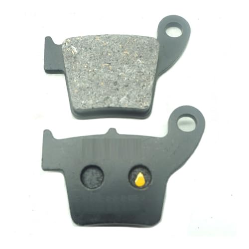 PIOYERG Für Hon&da CRF450RX CRF450RX 2017-2023 CRF450X CRF450X 2005-2023 CRF 450RX 450X CRF450 Motorrad Halbmetall Vorne Und Hinten Bremsbeläge Kompatible Teile(Rückseite) von PIOYERG