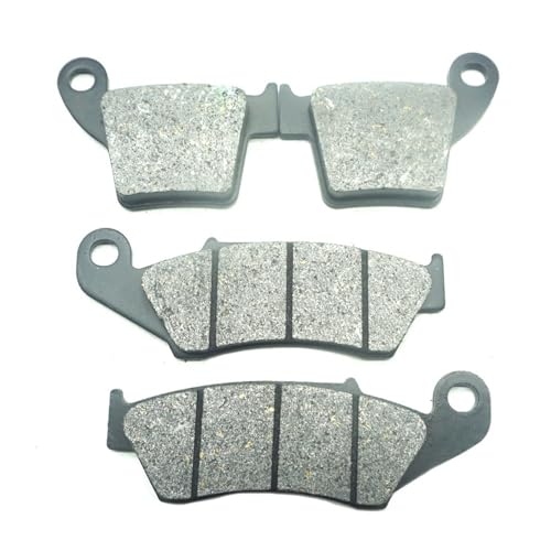 PIOYERG Für Hon&da CRF450RX CRF450RX 2017-2023 CRF450X CRF450X 2005-2023 CRF 450RX 450X CRF450 Motorrad Halbmetall Vorne Und Hinten Bremsbeläge Kompatible Teile(Vorderseite und Rückseite) von PIOYERG