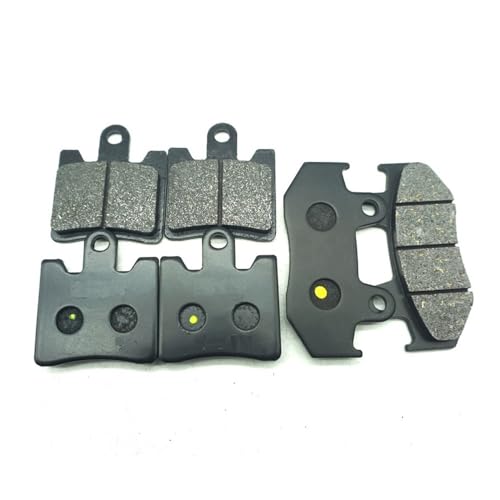 PIOYERG Für Suzuki AN400 Burgman/Skywave 400 2000-2006 AN250Z Skywave Typ II 2001-2002 Motorrad Halbmetall Vorne Und Hinten Bremsbeläge Kompatible Teile(Vorderseite und Rückseite) von PIOYERG