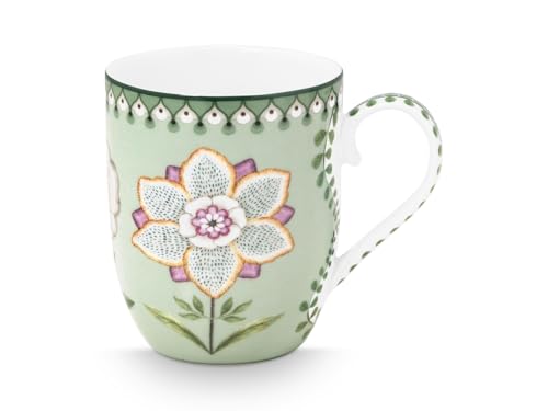 Pip Studio Lily&Lotus Light Green Becher Small 145ml von Pip Studio