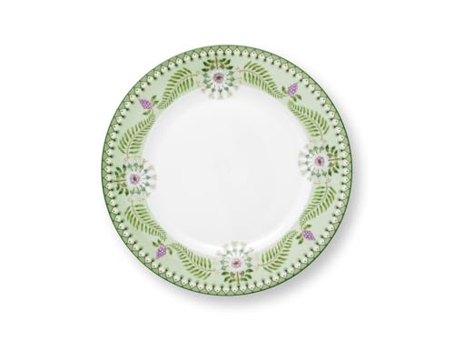 Pip Studio Lily&Lotus Light Green Frühstücksteller 23cm von Pip Studio