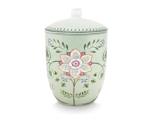 PIP STUDIO Lily&Lotus Light Green Vorratsbehälter 1,5l von PIP STUDIO