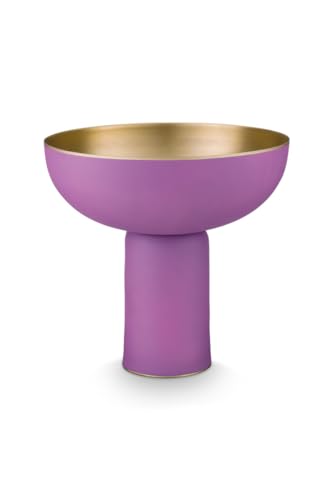Pip Studio Lily&Lotus Metal Dekoschale lila 24cm von Pip Studio