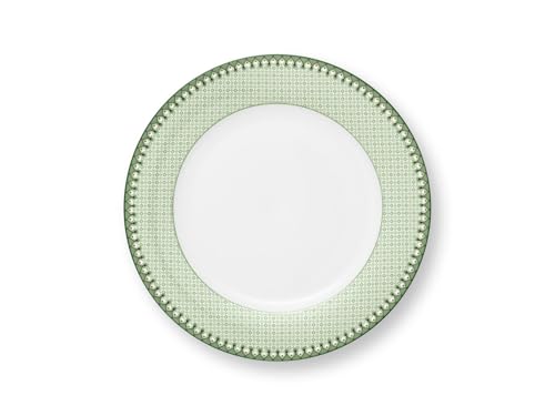 Pip Studio Lily&Lotus Tiles Light Green Speiseteller 26,5cm von Pip Studio