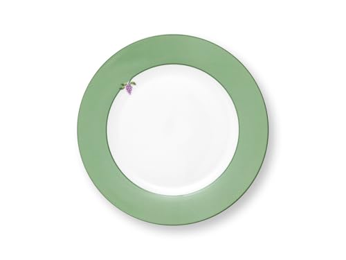Pip Studio Lily&Lotus Uni Light Green Frühstücksteller 23cm von Pip Studio