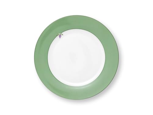 Pip Studio Lily&Lotus Uni Light Green Speiseteller 26,5cm von Pip Studio