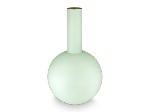 Pip Studio Vase Metal Large Matt Light Blue 24.5x42cm von Pip Studio
