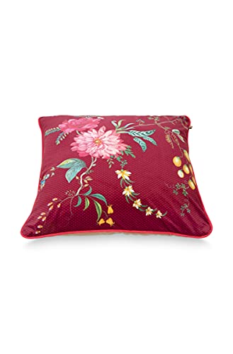 PiP Studio 51040338 Fleur Grandeur Red Kissen 60 x 60 cm (1 Stück) von PiP Studio