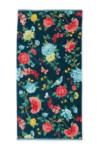 PIP Studio Duschtuch Good Evening | blau - 70 x 140 von Pip Studio