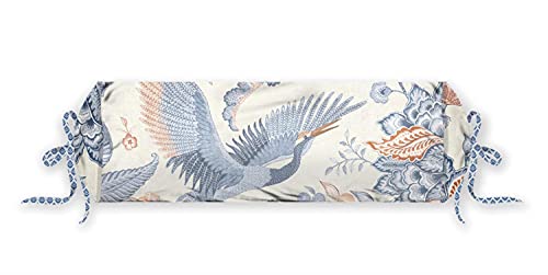 [W] Zierkissen Royal Birds Roll Cushion Blue UV UV 22x70 von PiP Studio