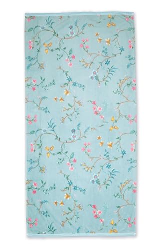 Pip Duschtuch Les Fleurs Farbe Blue Größe 70x140cm von PiP Studio