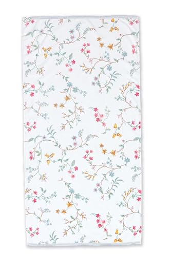 Pip Duschtuch Les Fleurs Farbe White Größe 70x140cm von PiP Studio