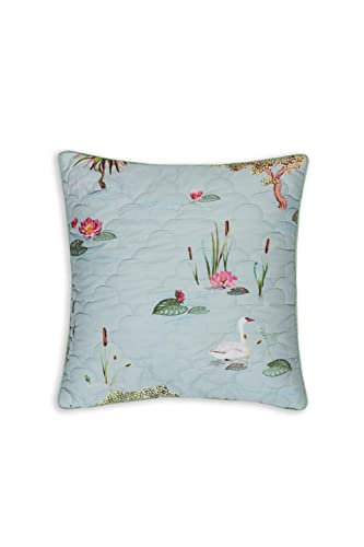 Pip Little Swan Zierkissen Cushion Farbe Grey Größe 45x45cm von PiP Studio