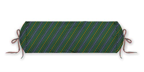 Pip Studio Nackenrolle Birds in a Row | grün - 22 x 70 von Pip Studio