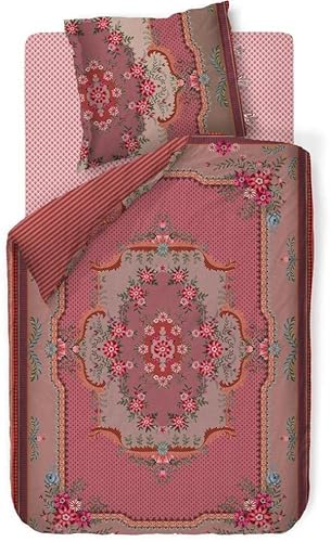 Pip Studio Perkal-Bettwäsche Pip Chique | rosa - 135 x 200 von PiP Studio