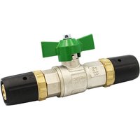 Pipetec Deutschland - Pipetec Steckfitting Steck-Kugelhahn für Trinkwasser (dvgw) 20x2 von PIPETEC DEUTSCHLAND