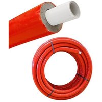 Iso - Mehrschichtverbundrohr 26 x 3 mm / rot - 20 mm Isolierstärke - Rolle 15 m - 100% GEG Iso - Mehrschichtverbundrohr 26 x 3 mm / rot - 20 mm Isolierstärke - Rolle 15 m - 100% GEG von PIPETEC