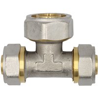 Klemmring Schraubfitting T-Stück 20x26x20 mm erweitert Verbundrohr Klemmring Schraubfitting T-Stück 20x26x20 mm erweitert Verbundrohr von PIPETEC