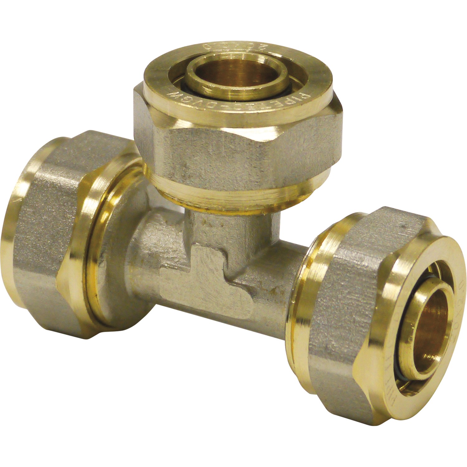 PIPETEC Schraub-T-Stück Mittelabgang 16 mm x 2 mm - 20 mm x 2 mm - 16 mm x 2 mm PIPETEC Schraub-T-Stück Mittelabgang 16 mm x 2 mm - 20 mm x 2 mm - 16 mm x 2 mm von PIPETEC