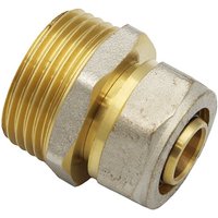 Pipetec - Klemmring Schraubfitting Übergang 20x2 mm 1 Zoll Aussengewinde von PIPETEC