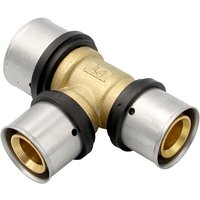 Pipetec Pressfitting T-Stück 32x3 26x3 26x3 mm TH Kontur von PIPETEC