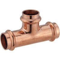 Press-T-Stück 18 - 18 - 18 mm für Kupferrohre - DVGW-zertifiziert - für V- & M-Kontur Press-T-Stück 18 - 18 - 18 mm für Kupferrohre - DVGW-zertifiziert - für V- & M-Kontur von PIPETEC