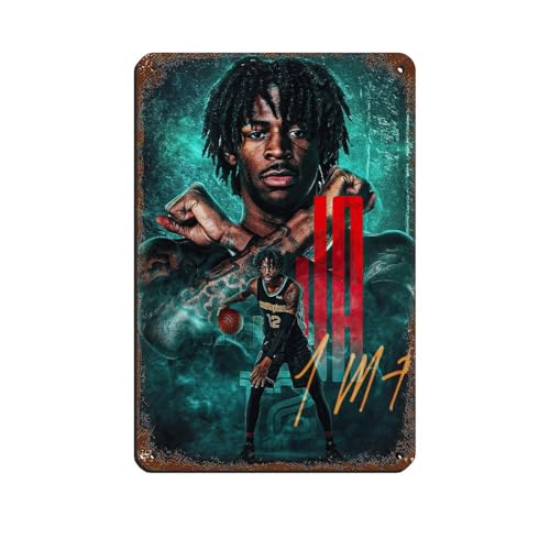 Ja Morant Leinwand Poster Basketball Star Poster 5 Retro Poster Metall Blechschild Chic Kunst Retro Eisen Malerei Bar Menschen Höhle Cafe Familie Garage Poster Wanddekoration 20 x 30 cm Ja Morant Leinwand Poster Basketball Star Poster 5 Retro Poster Metall Blechschild Chic Kunst Retro Eisen Malerei Bar Menschen Höhle Cafe Familie Garage Poster Wanddekoration 20 x 30 cm von PIPIZA
