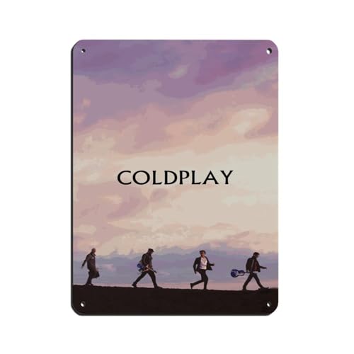 Rock Band Coldplay Poster Blechschild Vintage Metall Pub Club Cafe Bar Home Wandkunst Dekoration Poster Retro 30 x 40 cm Rock Band Coldplay Poster Blechschild Vintage Metall Pub Club Cafe Bar Home Wandkunst Dekoration Poster Retro 30 x 40 cm von PIPIZA