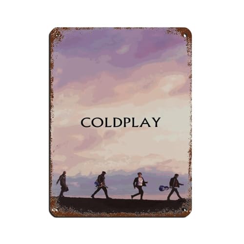 Rock Band Coldplay Poster Retro Poster Metall Blechschild Chic Art Retro Eisen Malerei Bar Menschen Höhle Cafe Familie Garage Poster Wanddekoration 30 x 40 cm Rock Band Coldplay Poster Retro Poster Metall Blechschild Chic Art Retro Eisen Malerei Bar Menschen Höhle Cafe Familie Garage Poster Wanddekoration 30 x 40 cm von PIPIZA
