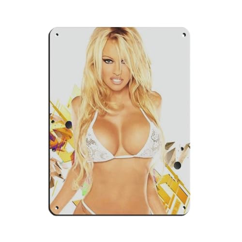 Schauspieler Pamela Anderson Poster (2) Blechschild Vintage Metall Pub Club Cafe Bar Home Wandkunst Dekoration Poster Retro 30 x 40 cm von PIPIZA