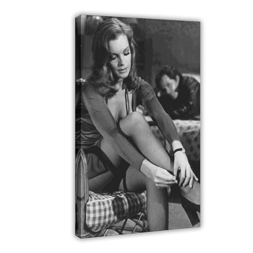 Schauspieler Romy Schneider Poster (25) Leinwand Poster Schlafzimmer Dekor Sport Landschaft Büro Zimmer Dekor Geschenk 20 x 30 cm von PIPIZA