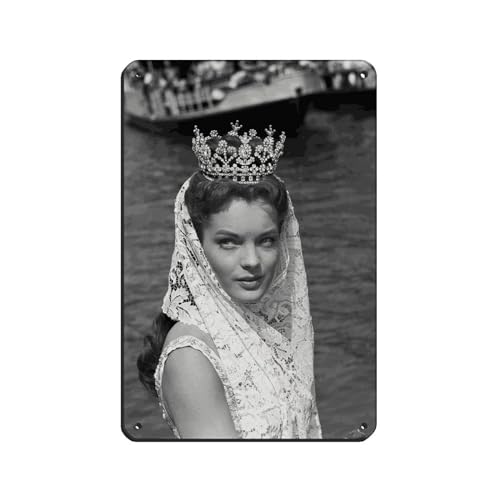 Schauspieler Romy Schneider Poster (8) Retro Poster Metall Blechschild Chic Art Retro Eisen Malerei Bar Menschen Höhle Cafe Familie Garage Poster Wanddekoration 20 x 30 cm von PIPIZA